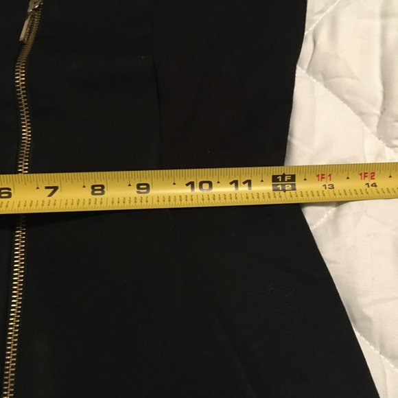 Ted Baker black Jamtye Structured Zip Dress 0 nwot - Picture 11 of 16